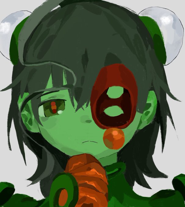 「1girl green skin」 illustration images(Latest)