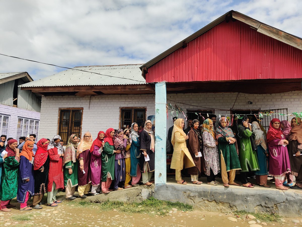 Today's elections in Pulwama mark a real referendum—a rejection of separatist ideology and a celebration of democracy. Pulwama, once a hub of radicalism, has embraced the idea of India, shunning boycotts and separatist elements.

Previously known for boycotting polls, Pulwama has