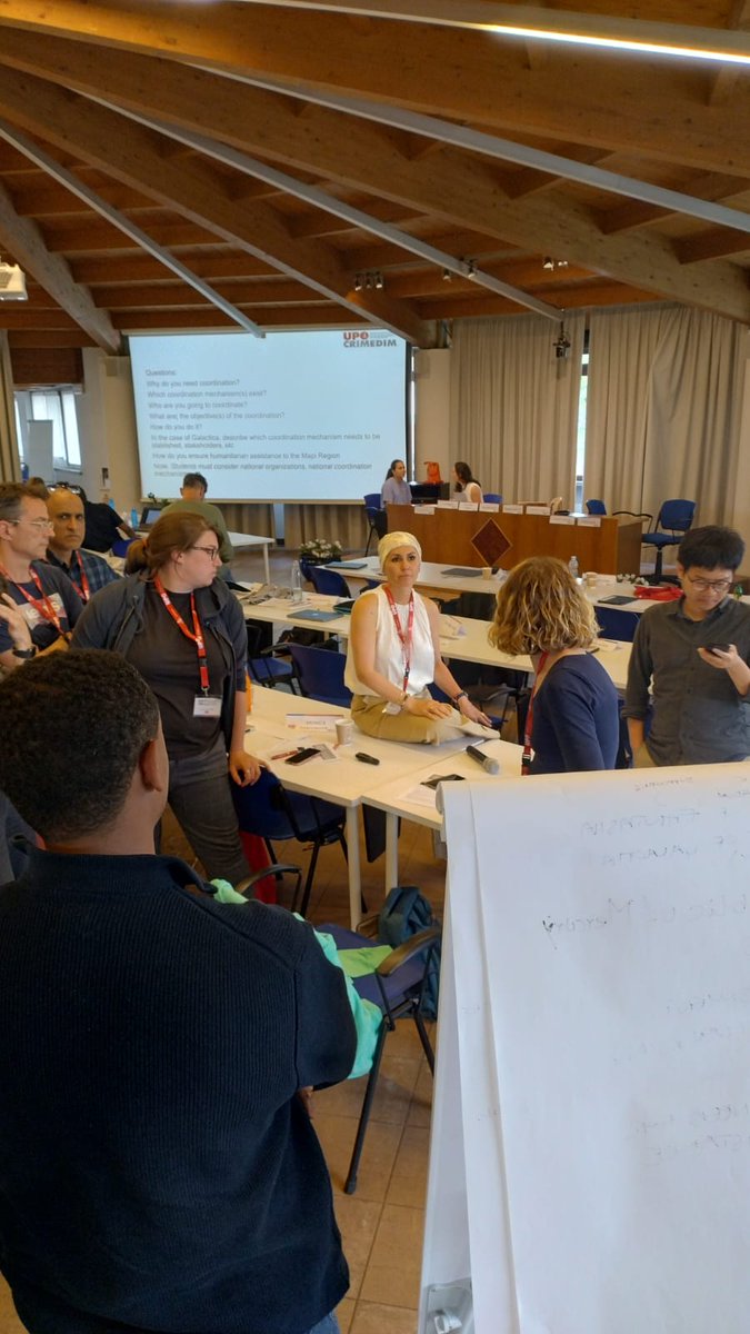CRIMEDIM's tweet image. Week 2 of the #ResidentialCourse for #EMDM2024, started with #ComplexHumanitarianEmergencies group discussions and scenarios led by esteemed experts from #CRIMEDIM, #WHO #InsecurityInsight and #EMERGENCY.
More here: dismedmaster.com
@uniavogadro
@VUBrussel
@REGEDIM_VUB