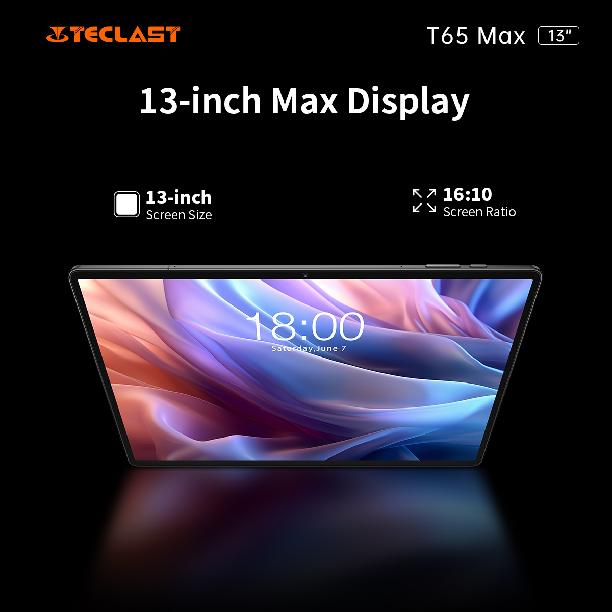 TeclastOfficial's tweet image. Bigger, Better, Bolder - The T65 MAX&apos;s 13-inch Display!
See everything clearer and bigger with the T65MAX’s 13-inch HD screen. Whether it&apos;s work or play, the T65MAX is your gateway to better viewing.

Add to Cart at $189.99:geni.us/teclastt65maxs…

#Teclast #T65MAX #teclasttech