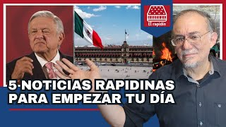 Ya al #aire🔴👉¡#ElRapidínMañanero 5 NOTICIAS para EMPEZAR tu DÍA🧐con Jaime Guerrero @nostalgiacaviar! #AquíLinkMañanero👀👇 youtube.com/live/5dq9X_CfB…
