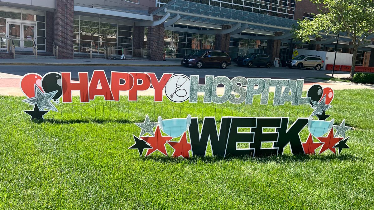 Happy Hospital Week! 🏥 From the nurses, to the doctors and the entire support staff who keep our hospitals running smoothly, we thank you all! You all do so much to make our community healthier. #HospitalWeek