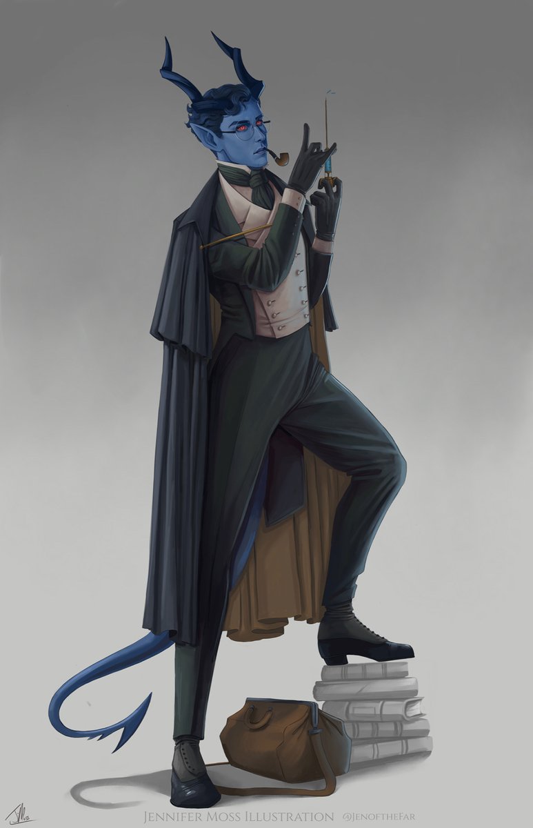 JenoftheFar's tweet photo. Full Body Full Colour Character Illustration https://t.co/4pOC3cTecj