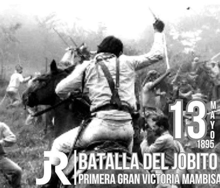 #HoyEnLaHistoria Tiene lugar la Batalla de Jobito,' que le dio vida a la #Revolución por el impacto moral que le dio a las tropas mambisas lideradas por los hermanos Maceo, en la lucha por la Independencia de #Cuba #CubaViveEnSuHistoria #UJCdeCuba