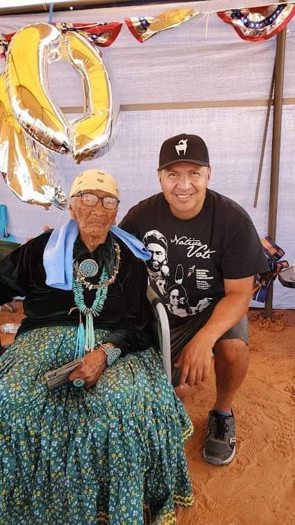 My grandma turns 103 this July.. She is the definition of resilience. She is my family's matriarch and true example of how to overcome adversity. #grandma #family #navajo #indigenous #resilientrez