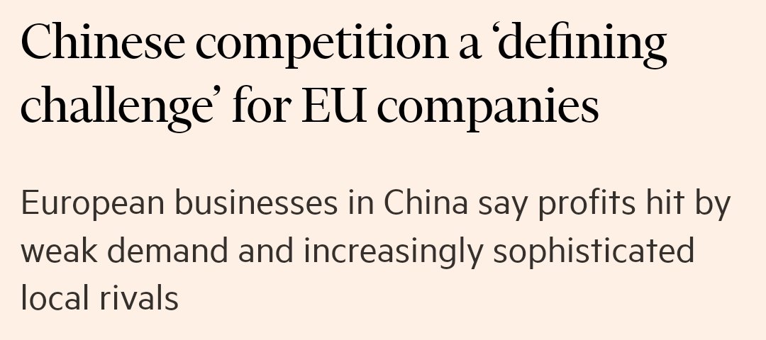 “What's important is that we begin to see real, meaningful growth on the consumption side—demand picking up...rather than overall GDP” This is why #China isn't the global growth driver. No matter the GDP figure. Pull up a chair, this may take a while. ft.com/content/4a1d04…
