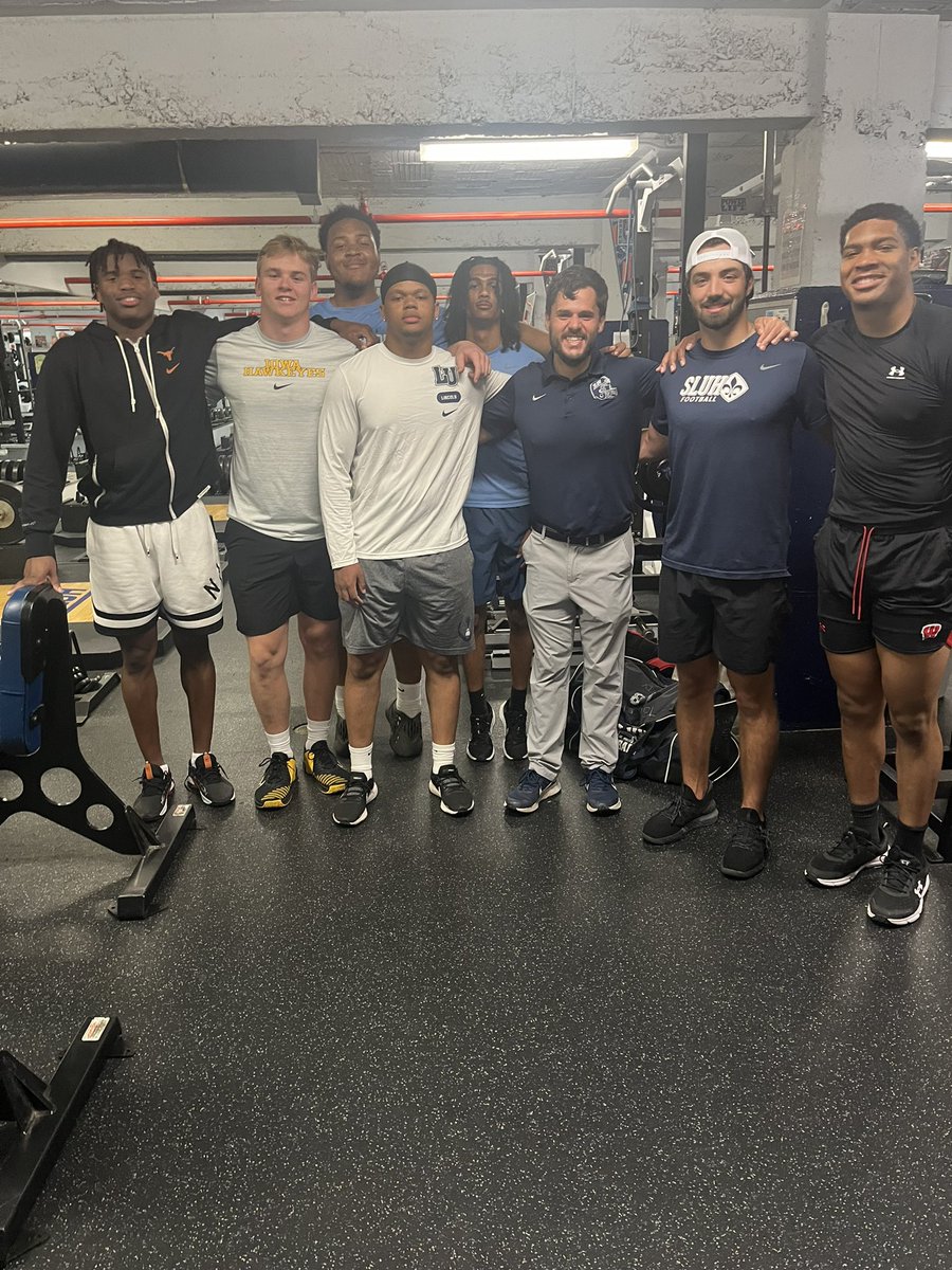 Coach Adam Cruz (@coachadamcruz1) on Twitter photo Love this week every year-always great having some of our <a href="/SLUHfootball/">SLUH Football</a> young men playing on Saturdays back at the school to get their work in! #SLUHmade #UpholdTheStandard Love this week every year-always great having some of our <a href="/SLUHfootball/">SLUH Football</a> young men playing on Saturdays back at the school to get their work in! #SLUHmade #UpholdTheStandard