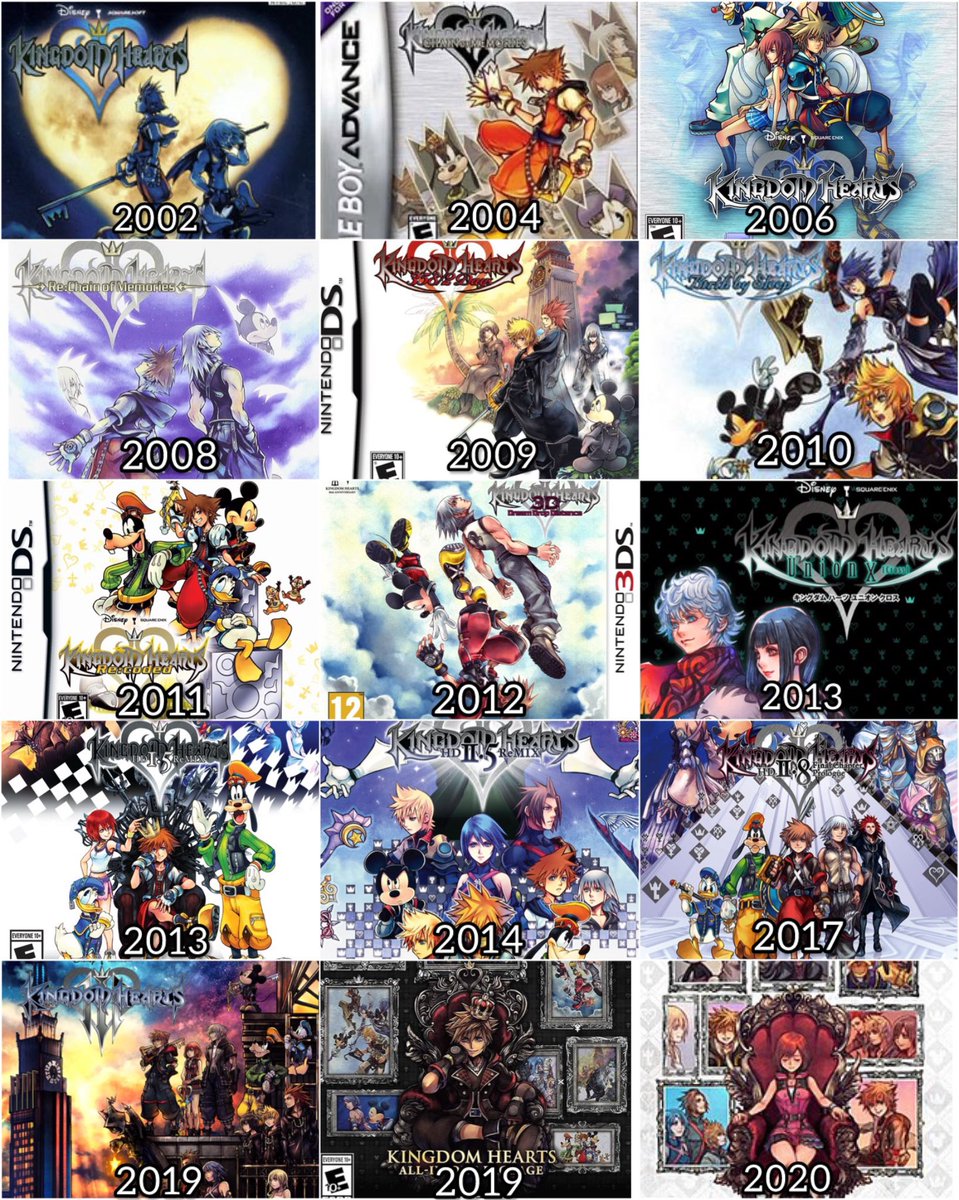 Kingdom Hearts games no longer being frequently released is certainly an adjustment. 

Now I see why it feels like it’s been forever 😭