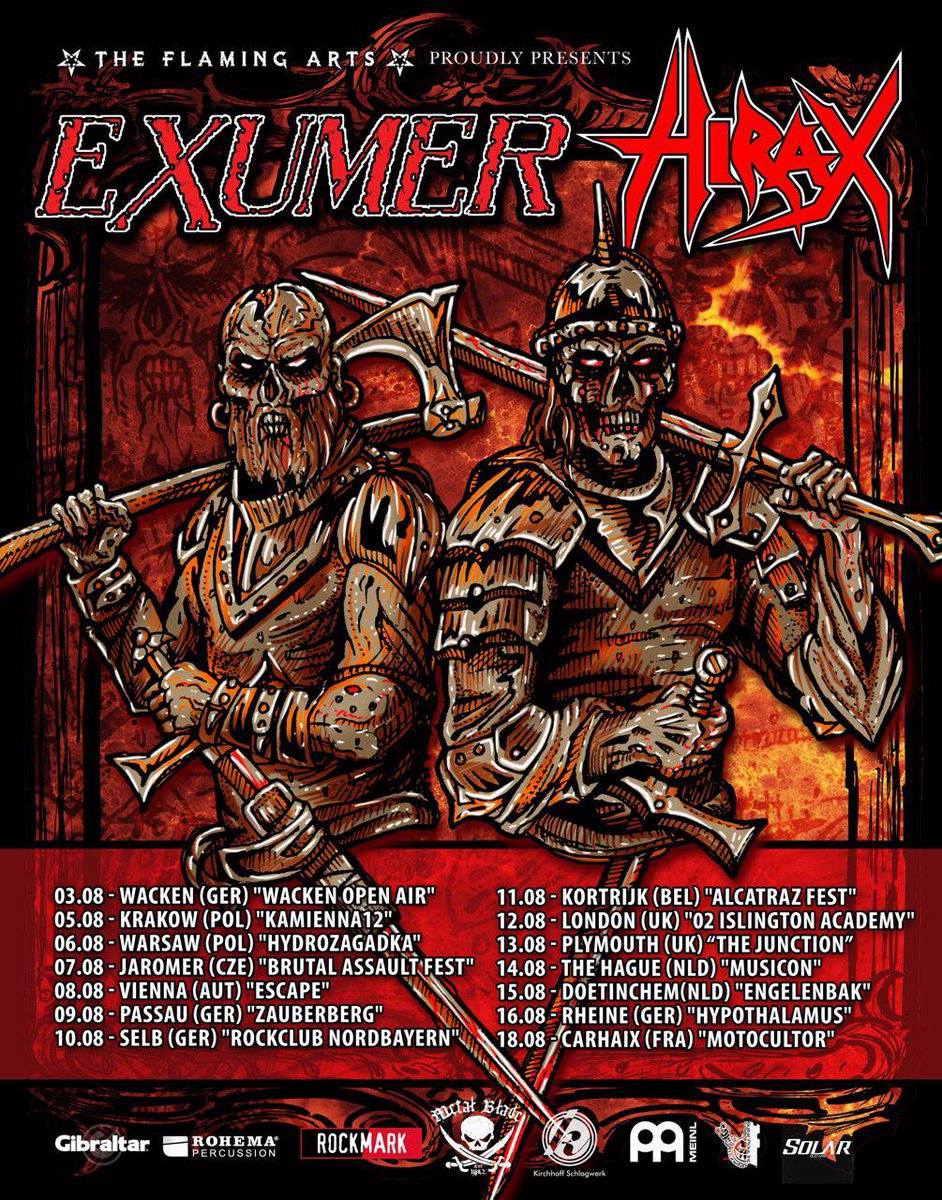 ICYMI: @exumerofficial recently announced an upcoming trek in Europe this August! Who's headed out?!