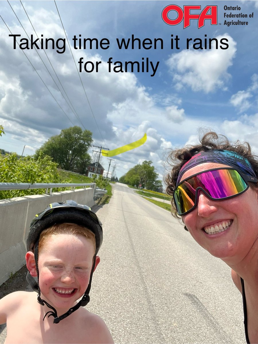 A #plant24 reminder from Vice President Sara Wood @slittle16 to take breaks and to make time for family when the weather isn't cooperating. Put yourself at the top of the priority list. For more wellness resources visit bit.ly/4aeo0qs. #ontag  #makingwellnessmatter