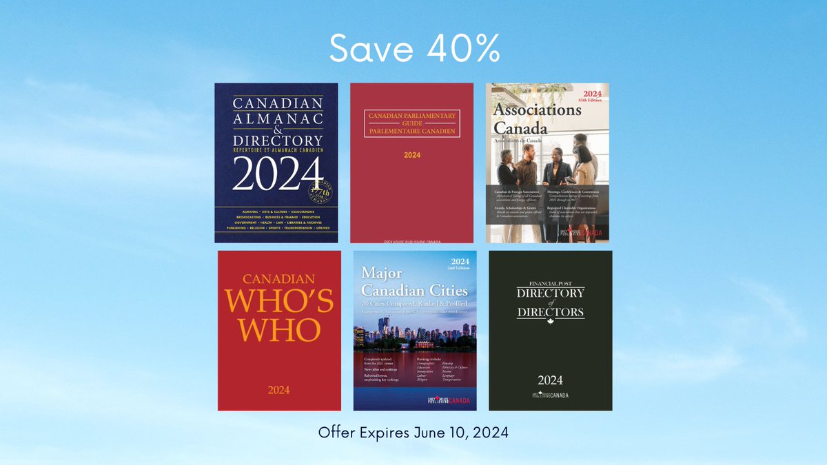 greyhousecanada's tweet photo. Expand your Canadian Resources with The Suite Deal Collection from Grey House Publishing Canada. Popular &amp; Informative Titles &amp; Save Up to 40% with Our Suite Deal Collection or Any 4 Titles for $999! https://t.co/tNgju3mOWQ https://t.co/KRU0oh6kVf