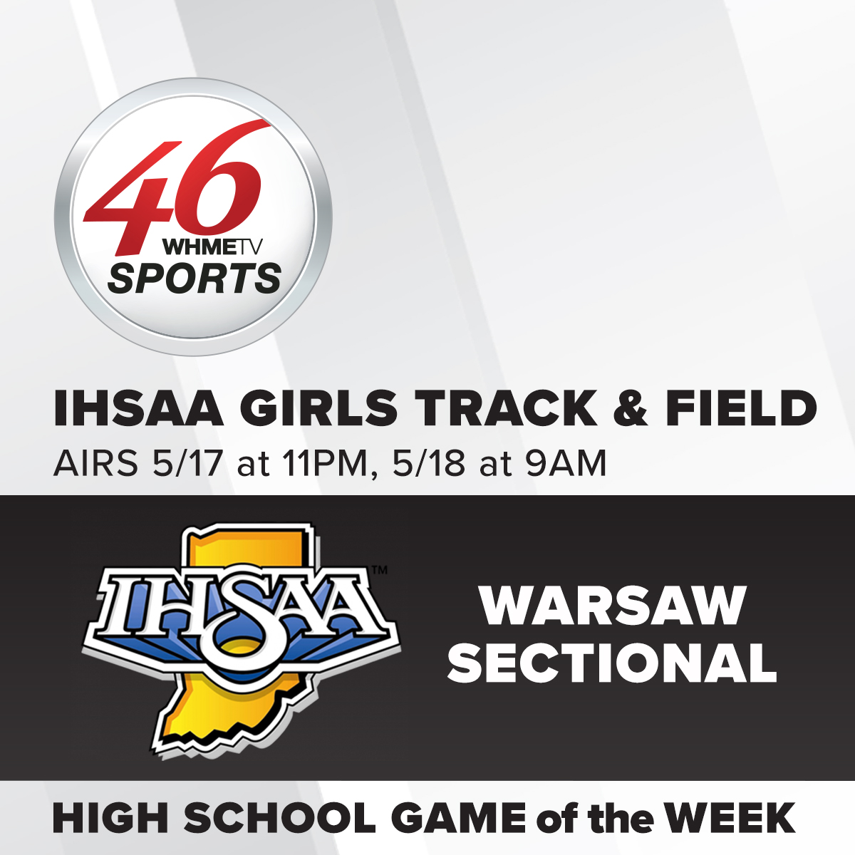 ChuckFreeby's tweet photo. It's tourney time! Can't wait to be on hand for the girls track sectional this week! https://t.co/CBWWv2NZiY