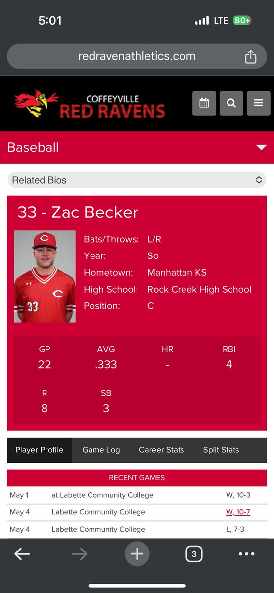Zac becker tweet media