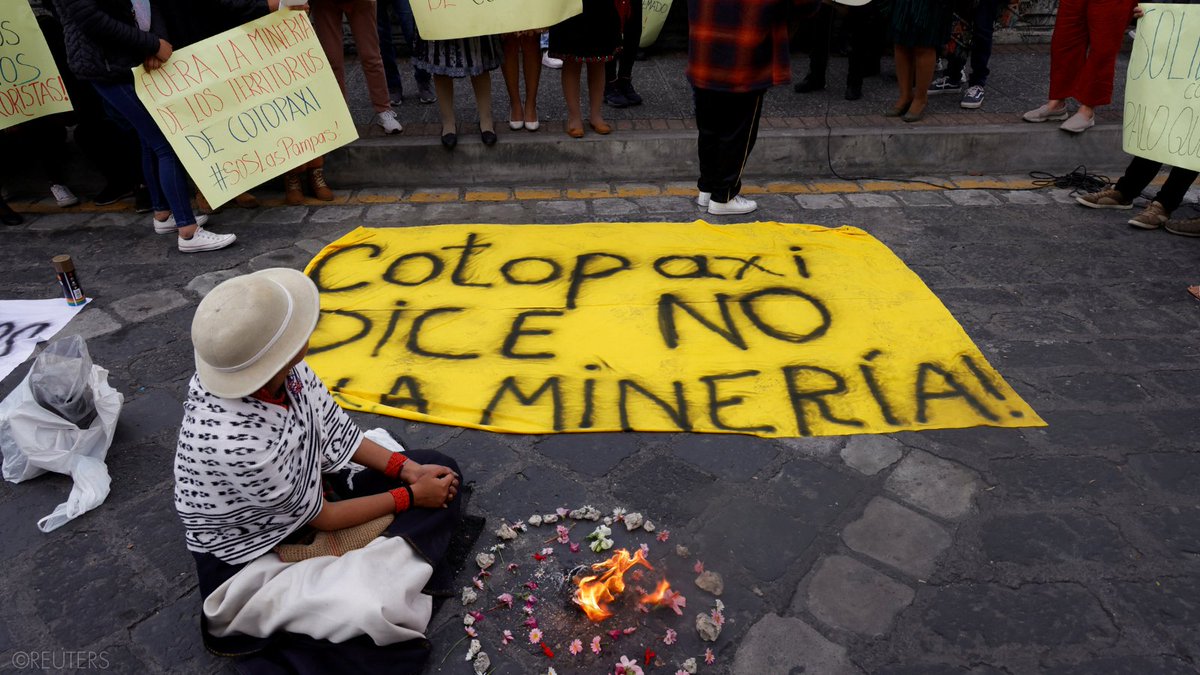 UN experts call for meaningful consultations on #Ecuador’s mining projects, aligned with #HumanRights standards & including all communities potentially affected, while respecting their right to freedoms of expression & assembly. ohchr.org/en/press-relea…