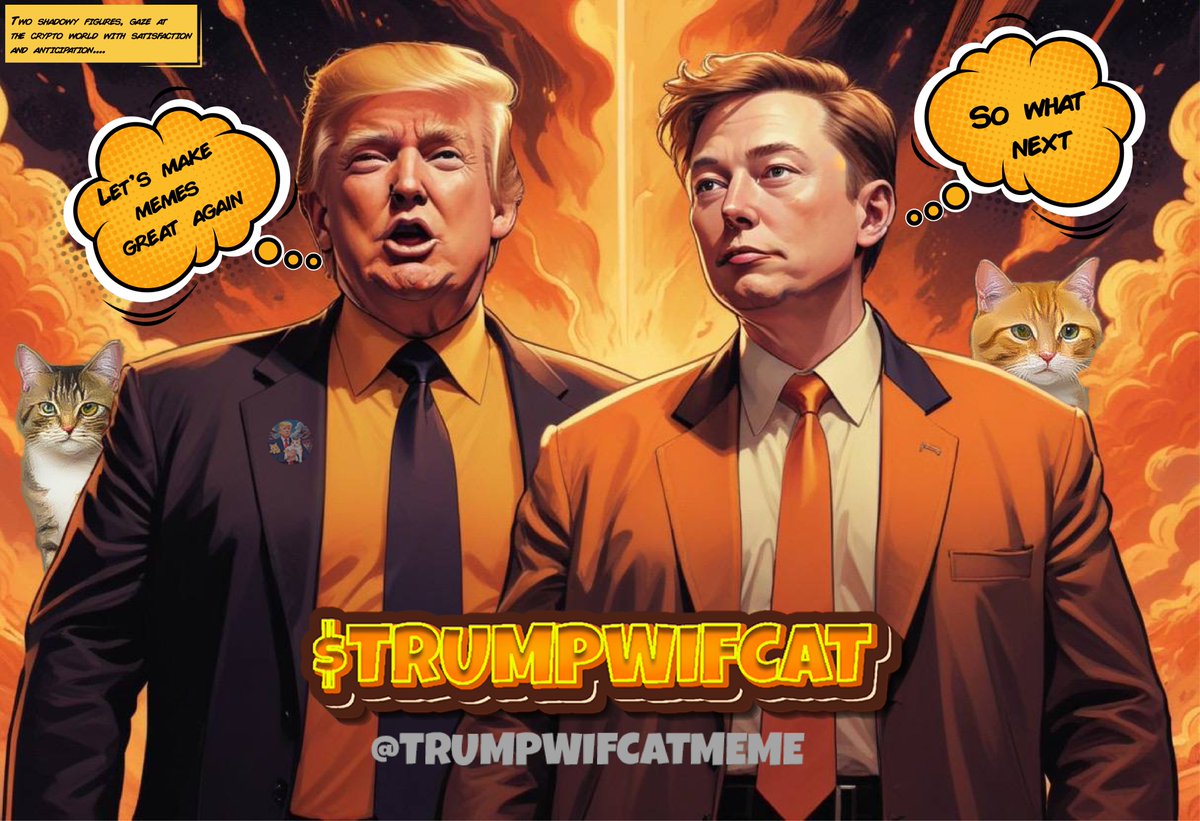 trumpwifcatmeme's tweet photo. πΊπΈπ©Get ready for a political PURR-ty with Trumpwifcat!π±πΌWe're about to make memes great again with our upcoming presale! Don't be left in the litter box β join the revolution and secure your spot in meme history!ππΉ#Trumpwifcat #Presale #CryptoRevolution #MakeCryptoGreatAgain https://t.co/XgYu3L1Uw7