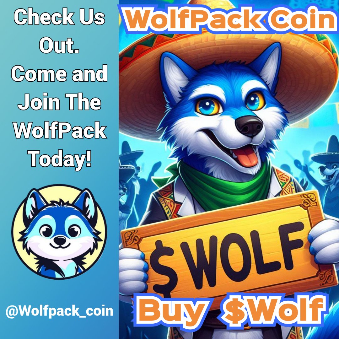 AltGemHunt's tweet photo. WolfPackCoin
#Wolfpack #wolf
#crypto #STC
#wolfpack_coin
π @Wolfpack_coin
βοΈ CMC Listed
π Renounced Contract
π₯ LP Burned
πΌ No Dev Wallets
π« Community Owned
π Taxes 0%
CA:
0x3a1069c675f870e0c426364f65037e9e3febdfa9
π https://t.co/mBAiVnCLah https://t.co/X6094TrwpD