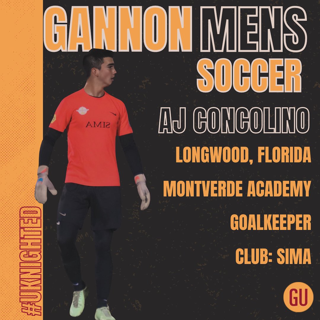 ‼️Incoming - Fall 2024‼️

GU Men’s soccer welcomes AJ Concolino ⚔️⚽️📚

#uknighted
