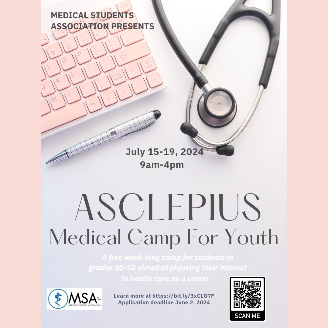 Did you know? Studies have shown that students from low socioeconomic backgrounds
make up less than 5% of medical school classes.
Check out this free summer camp for 50 grade 10-12 students with socioeconomic barriers to medicine. #wagnerwarriors #mm