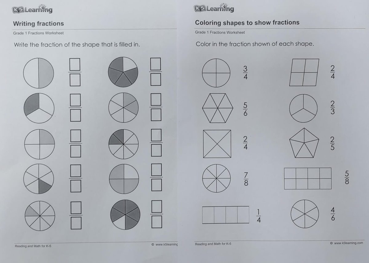 Я кстати не обновила вас, они потом же дроби начали изучать 😅 ошоооо!
нравится мне их система