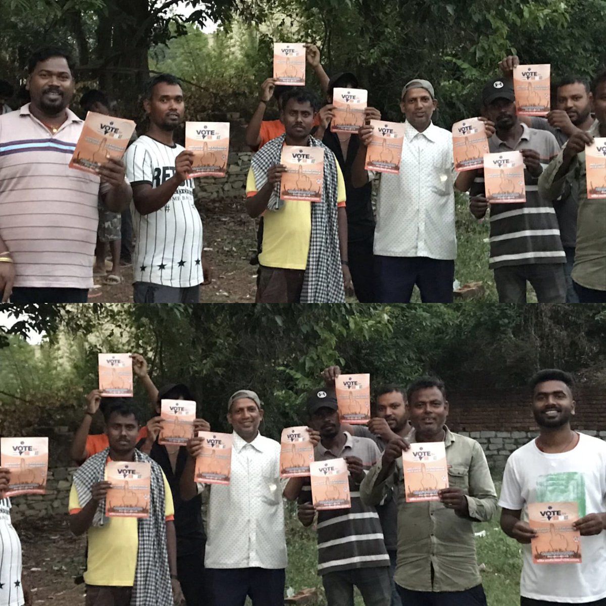 abvp_ranchi's tweet photo. आखिल भारतीय विद्यार्थी परिषद रांची महानगर के अंतर्गत चुटिया में मतदाता जागरण अभियान चलाया गया।
#NationFirstVotingMust
#SayNoToNota
#abvpranchi https://t.co/lc4EjHi2hW