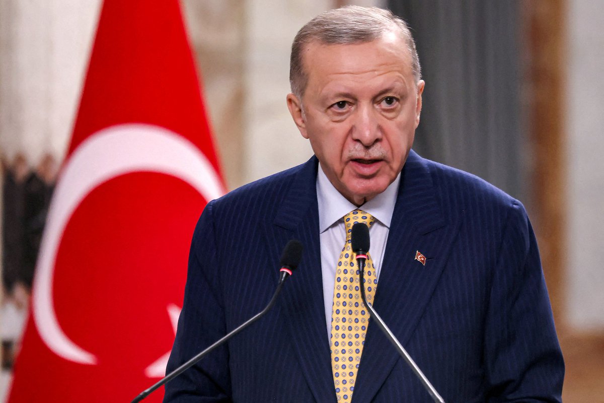 BREAKING: 

🇹🇷🇵🇸 Turkish President Erdogan says over 1,000 Hamas members are treated in Turkish hospitals:

'I don't see Hamas as a terrorist organization, on the contrary, I see Hamas as people who are fighting to protect their land and their people.'