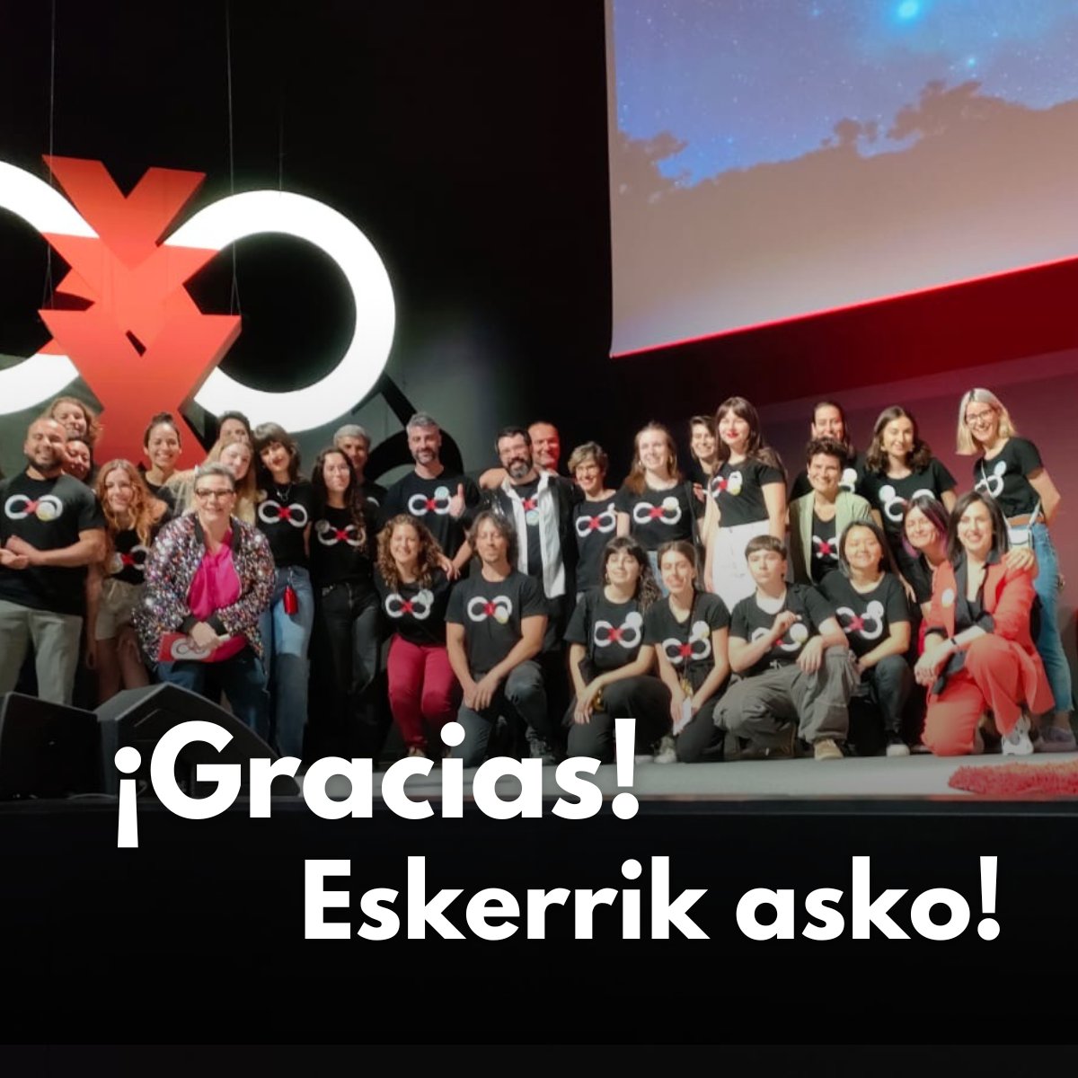 TEDxVGasteiz's tweet photo. Tras la resaca de este fin de semana, queremos daros las gracias a los asistentes, voluntarios, patrocinadores e instituciones que nos habéis apoyado.
Y también a las personas que nos siguieron en directo en el streaming.
¡Nos vemos el 10/05/2025!
#TEDxVG https://t.co/7ndXtKBPQN