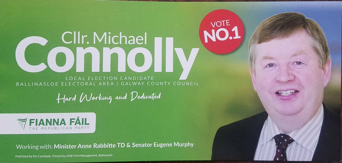 @McConalogue @fiannafailparty Dear Charlie, I had a couple of ladies call to my house today canvassing for Michael. It would have been great if I could have greeted you today, the way I greeted them - but just in case the message isnt being delivered loud and clear. Nobody gives a fuck about a politician