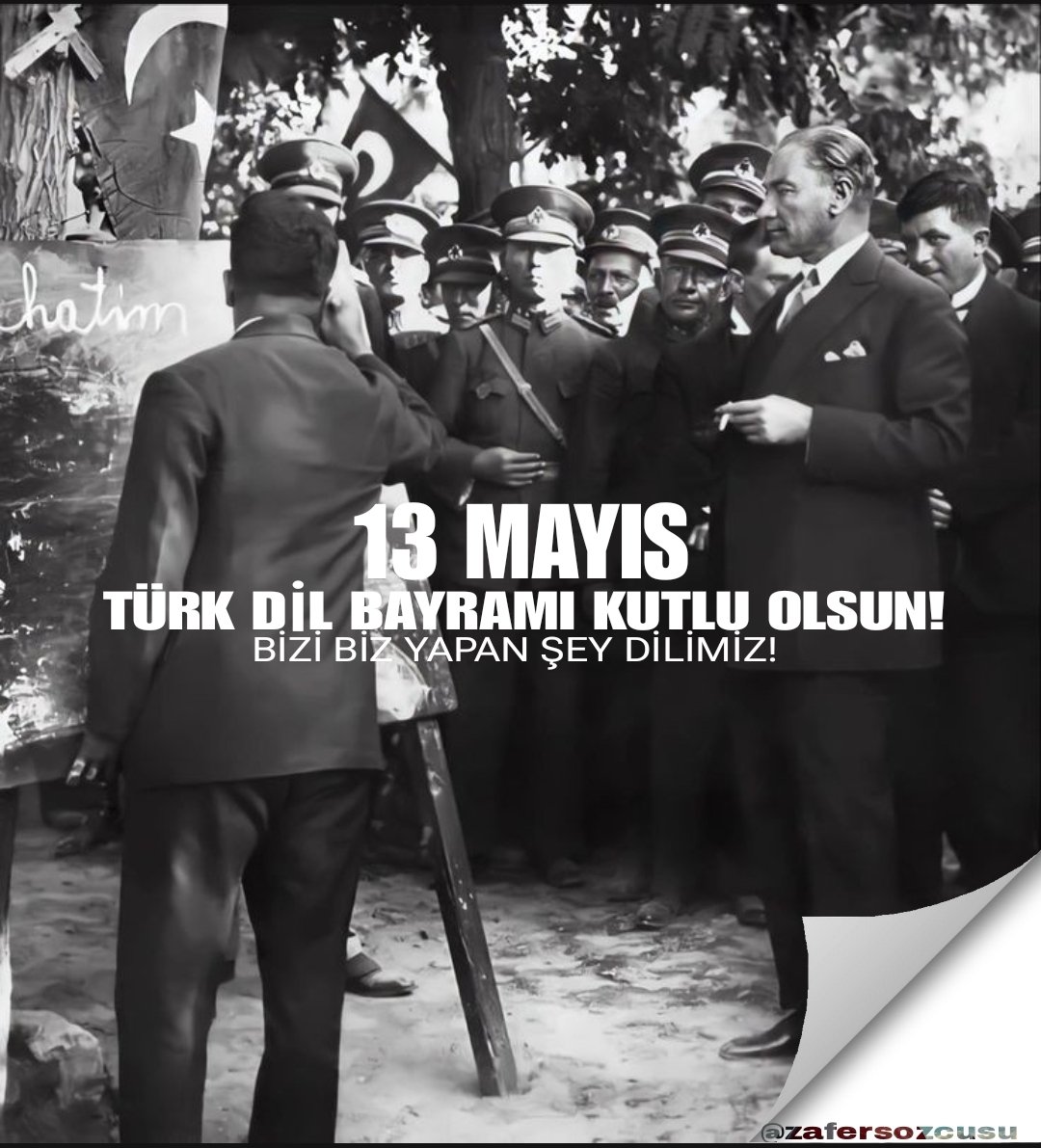 Bizleri biz yapan dilimizdir.
Türkçe düşün!
Türkçe yaz!
Türkçe oku!
<a href="/zaferpartisi/">Zafer Partisi</a>