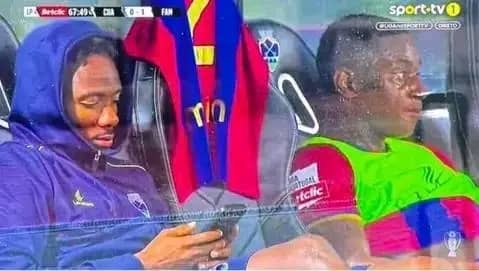 BREAKING NEWS : 'Portuguese side Chaves has filed a disciplinary case against Kelechi Nwakali, who was caught using his phone while on the substitute bench during Chaves' home defeat to Famalicao. The height of Gross indiscipline #chaves #famalicao #Portuguese