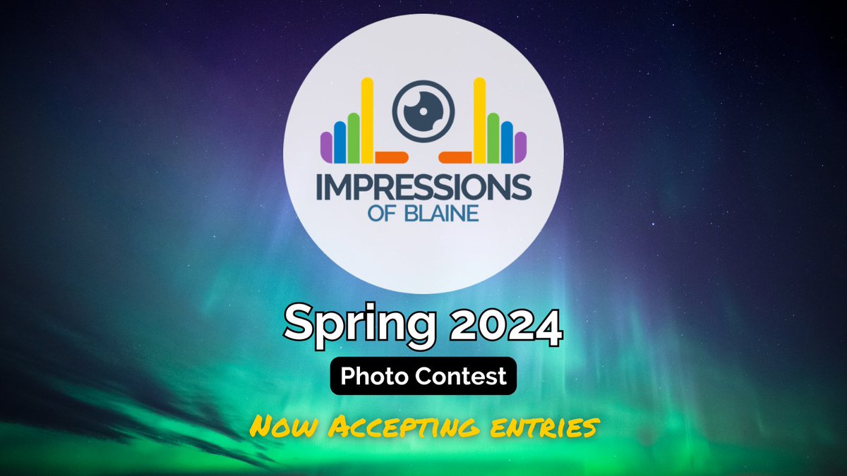 Capture the Northern Lights last Friday? Submit your shot for our Impressions of Blaine photo contest! From nature scenes to community moments, show us your Blaine perspective. Winning photo featured on our homepage with prizes! Submit by the end of May: bit.ly/3UMAL5U