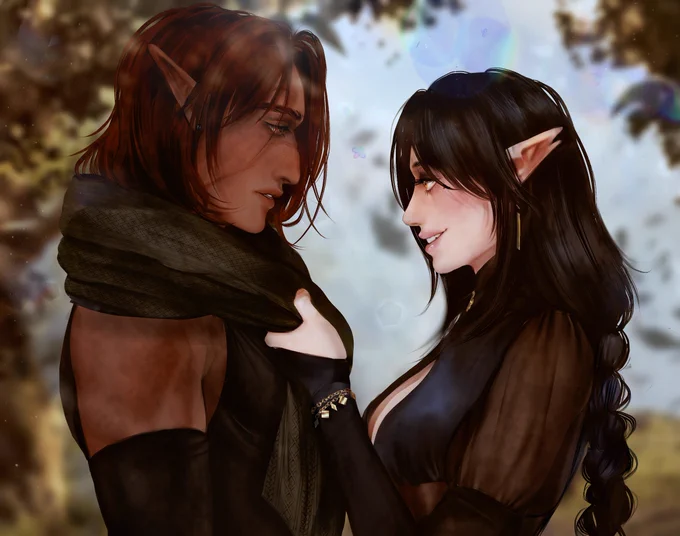 "You lost your scarf, I thought it cruel to leave you without a  shell."Raha had to give up his scarf to appease a spirit, but it's a good thing someone's looking out for him 