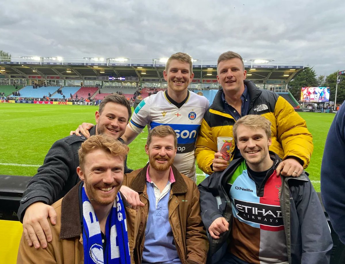 BathRugby's tweet photo. A pleasure to see Ruaridh's journey with Bath Rugby continue for another year, a valued member of Bath Rugby is here to stay 💙✍️

#OurJourney️ https://t.co/4s5qWVMm0D