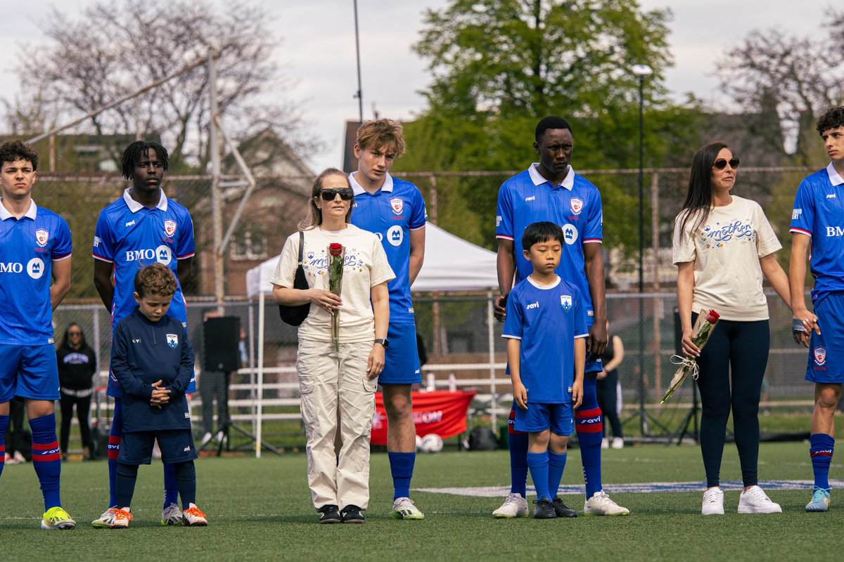 northyorka's tweet photo. Happy Mothers Day from all of us at NYA 💙🌹. 

Special thanks to @a_creatorsworld and @thediamondflorist1 for their support and making our walk out special. 

@mastersfa @league1ontario https://t.co/LRfhdl1pL0
