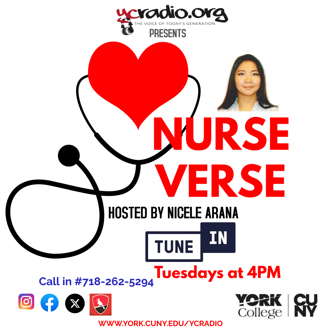 There's a new show 'Nurse Verse' hosted by Nicele Arana every Tuesday at 4PM. Listen on the Tunein or Cardinal App.
#WeAreOneYork
#ycradio
#thevoiceoftodaysgeneration