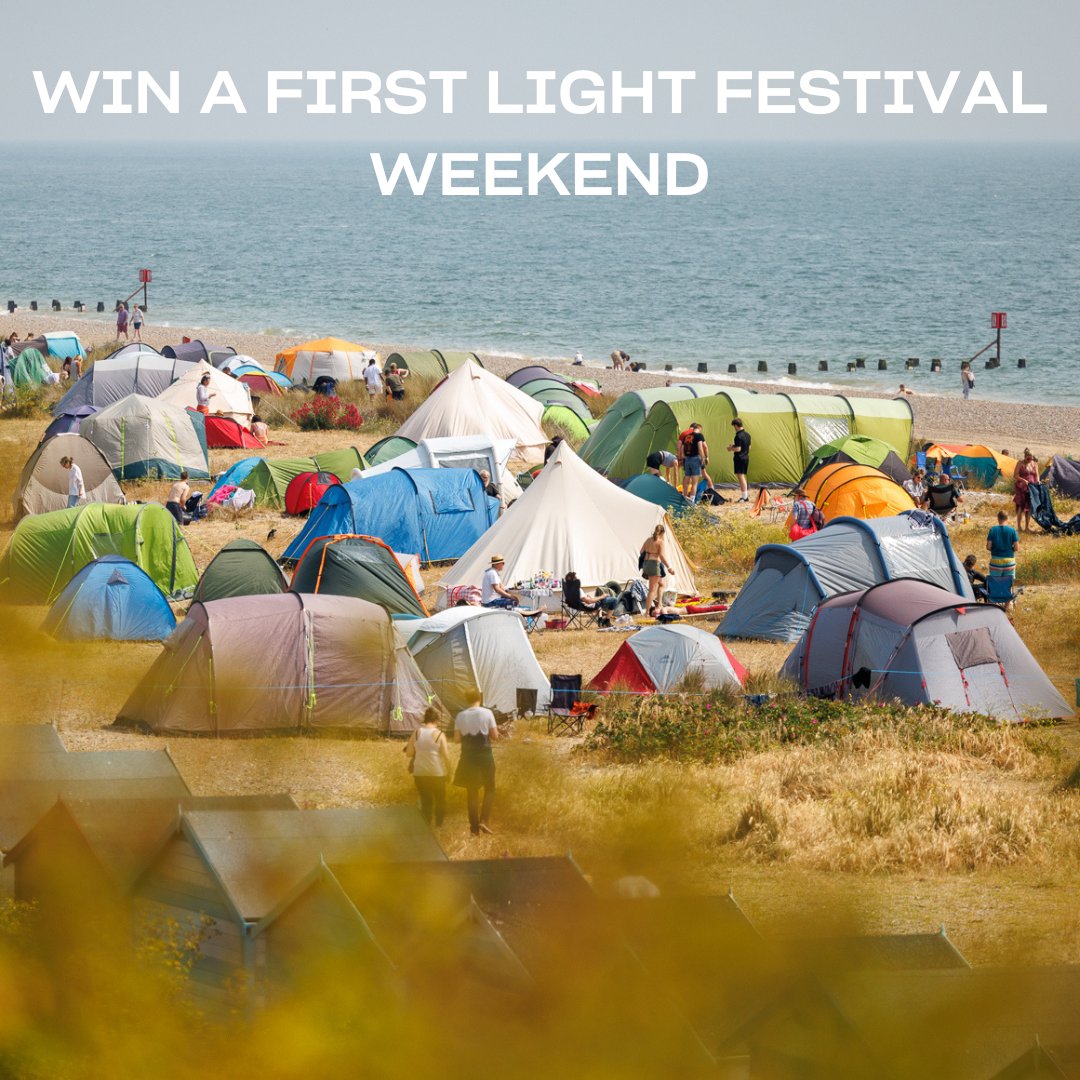 Just one week left to enter our giveaway with @thesuffolkcoast where you could WIN a fantastic First Light Festival Experience including wild beach camping, tickets to a Sundown event, cream tea at East Point Pavilion and merch bags! 🎉 Enter now! 👉thesuffolkcoast.co.uk/competition-en…