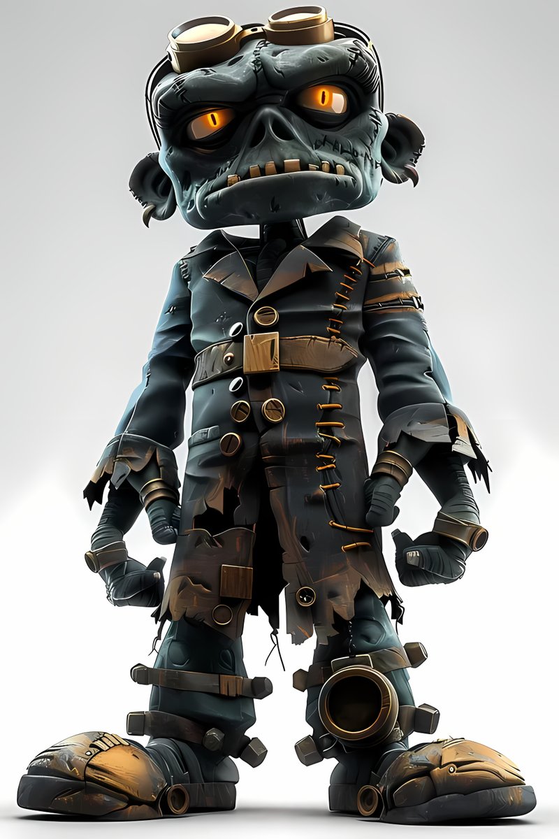 🎩 Gearing Up with Grit: Meet the Steampunk Survivor! ⚙️promptbase.com/prompt/rosters… 

👀 Dive into the world of cogs and gears! This steampunk survivor is ready to take on any adventure. Are you? 🌪️🛠️ #SteampunkStyle #VintageVibes #MechanicalArt