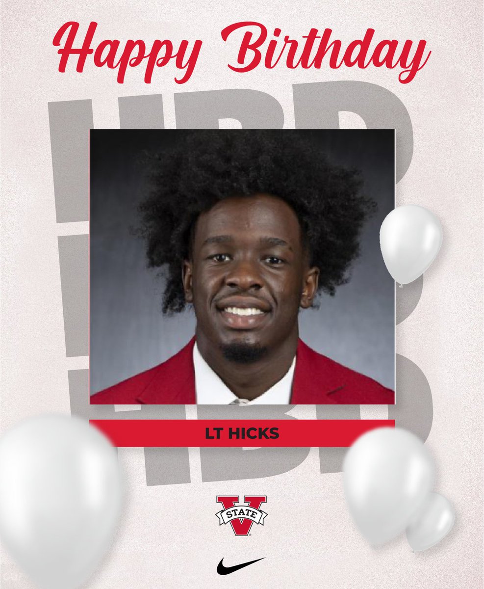 Join Us in Celebrating LT Hicks’s Birthday today! Make sure to wish him a Happy Birthday! #BlazerBirthday