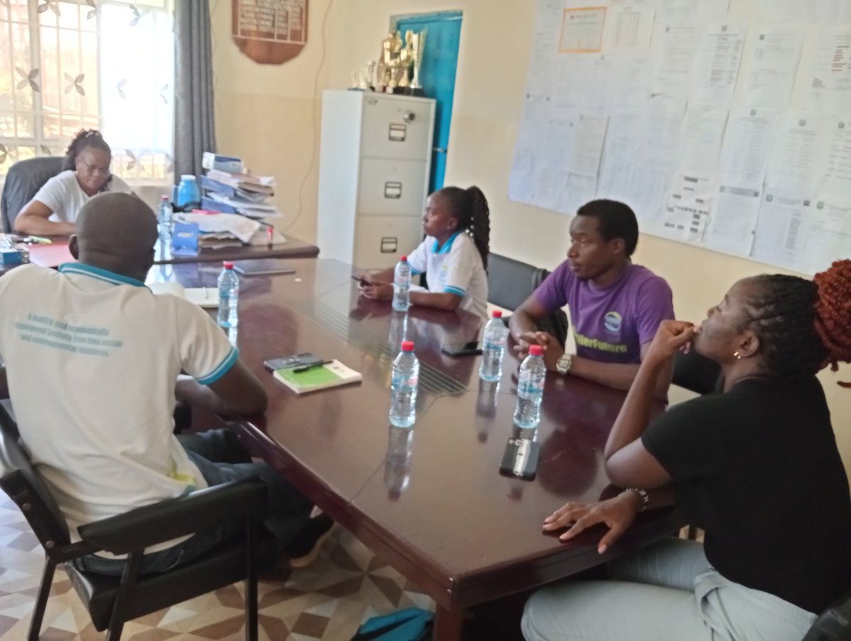 Our team had a fruitful strategic partnerships meeting with Ahero vocational training center manager to explore on avenues of partnership.We agreed to work together towards advancing the wellbeing of the learners to ensure they achieve their full potential. #EducateEradicate