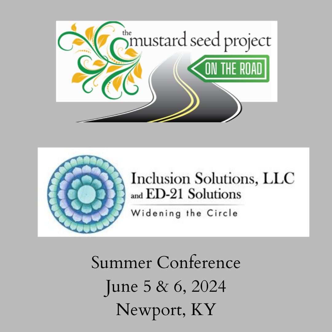 The Greeley Center is on the road again! Come see us in Kentucky for the Widening the Circle Summer Conference. Click below for more information and to register. ticketsource.us/inclusion-solu… #GCCE #WeServeCatholicSchools #Inclusion