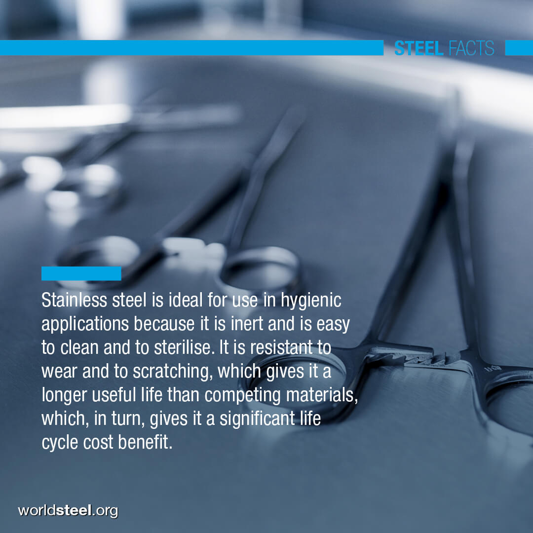 PriceSteelLtd's tweet photo. #Steel #fact #hygienic #health #lifelong https://t.co/MQVkCPwihZ