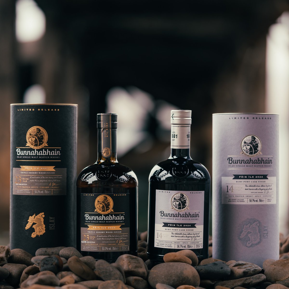 New In: Bunnahabhain Feis Ile Bottlings 🥃 whiskyshop.com/newreleases