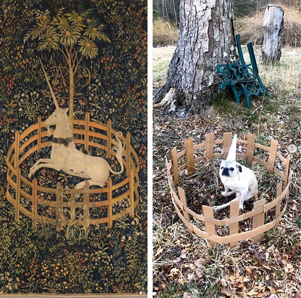 Brilliant.

Masterpiece from the Metropolitan Museum of Art's #MetTwinning campaign where they encouraged  followers to recreate their favourite works from the museum's collection  and share them on social media.
theartnewspaper.com/2020/05/26/the…