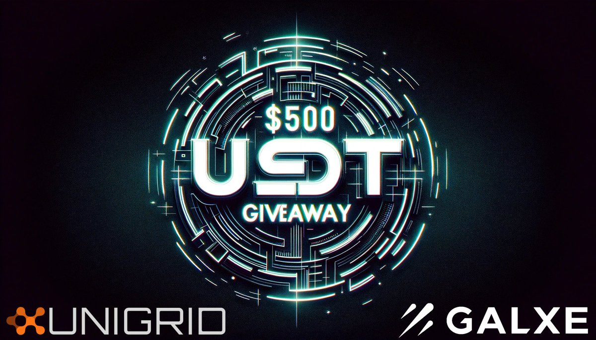 unigrid_org's tweet image. 🌌 Join Our First Unigrid Quest on Galxe! 🌌

🎉 We&apos;re kicking off with a $500 USDT Giveaway! Participate in our quest to explore decentralized solutions and secure your chance to win!

👉 Enter here: app.galxe.com/quest/PW8uMaQv…

🔗 Retweet &amp;amp; follow us to stay updated on future…