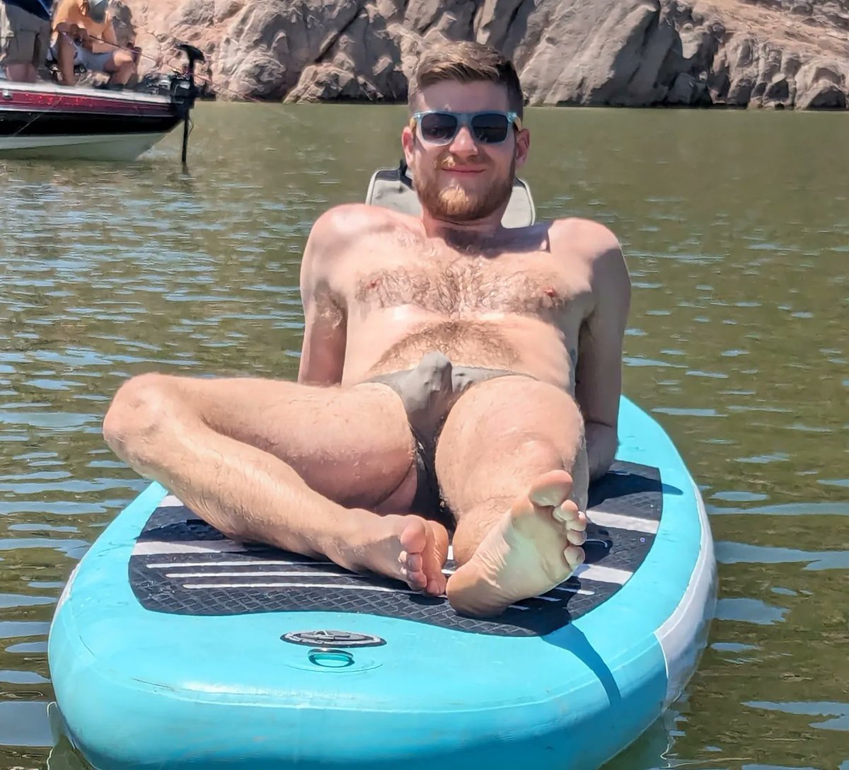 Fun day at the lake 😈