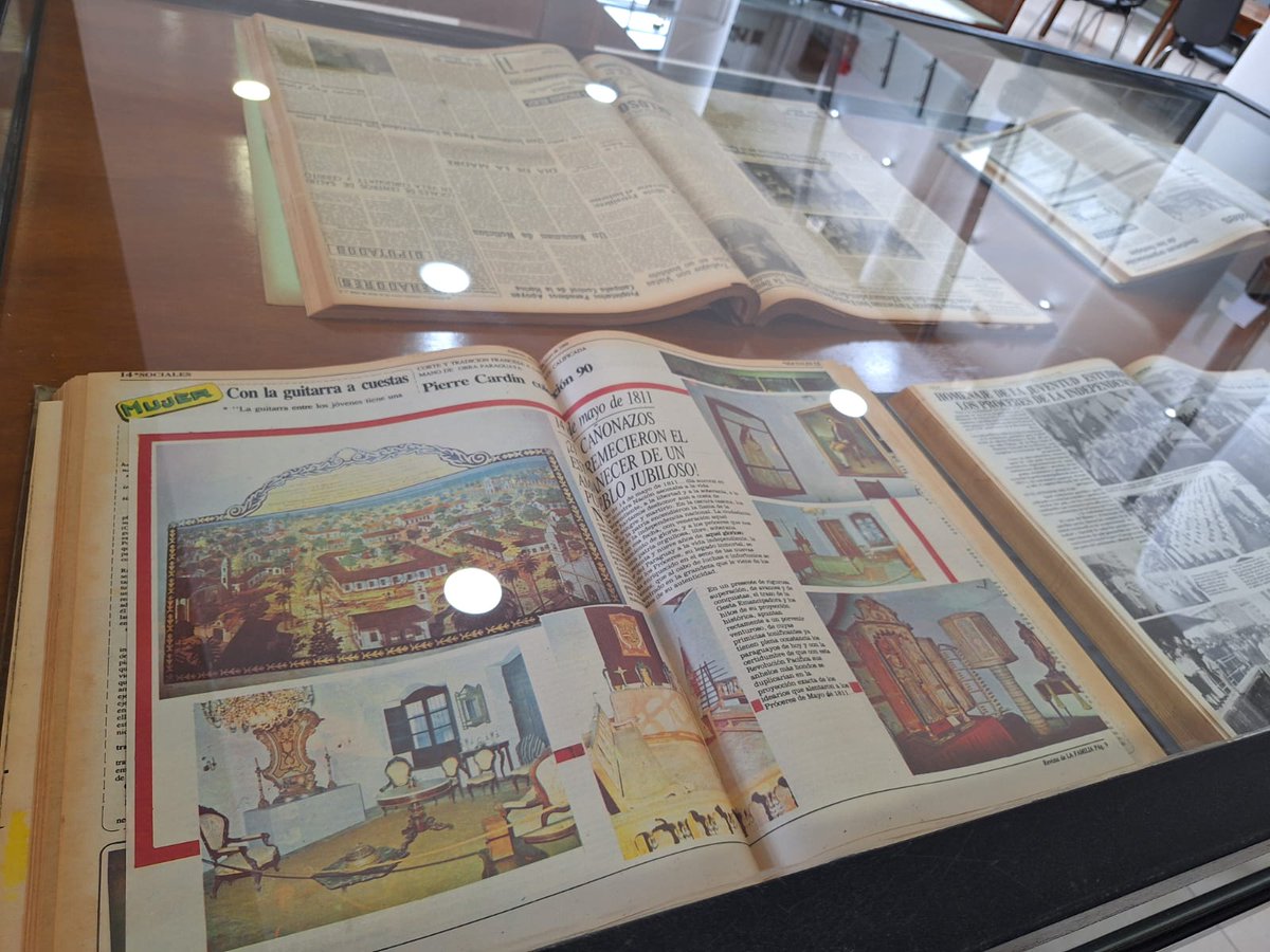 baccnpy's tweet photo. En exposición.
Desde hoy, se encuentran expuestos en sala principal de lectura unos materiales sobre la independencia nacional del Paraguay, publicados en varios diarios locales; algunos de ellos a la fecha ya se encuentran fuera de circulación.
Acceso gratuito

#baccnpy https://t.co/1qjQRbn6Xo
