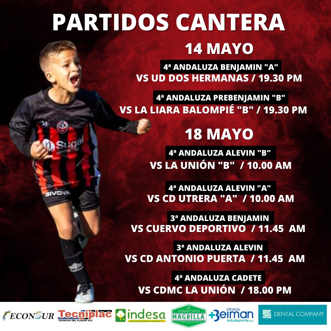 cdcabecense1942's tweet photo. 🗒️ 𝗛𝗢𝗥𝗔𝗥𝗜𝗢𝗦 𝗖𝗔𝗡𝗧𝗘𝗥𝗔 |

¡Aquí tenéis los horarios de nuestra cantera para esta semana!
Todos los horarios aquí ⬇️

#CDCabecense
#CanteraCense https://t.co/IcIQN4jFmP