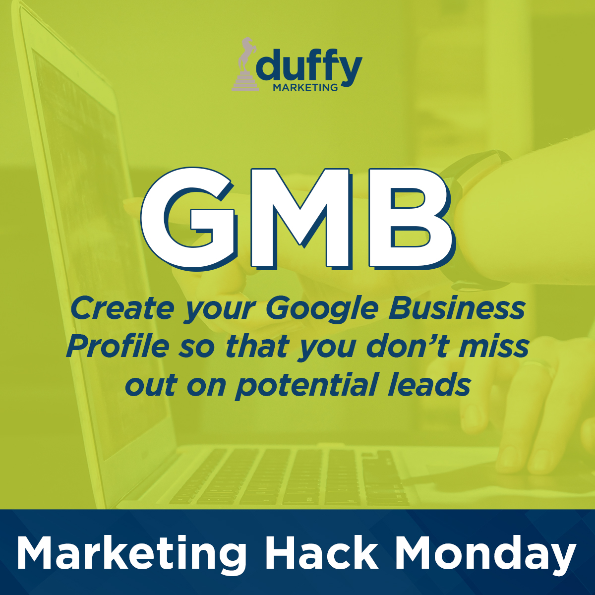 Have you created a Google Business Profile for your business? If not, you are missing out on potential leads. Creating this profile will make it easier for local and nearby residents to quickly find you! 👋 😁 bit.ly/48j4N6z

#MarketingIdeas #DuffyMarketing #Marketing