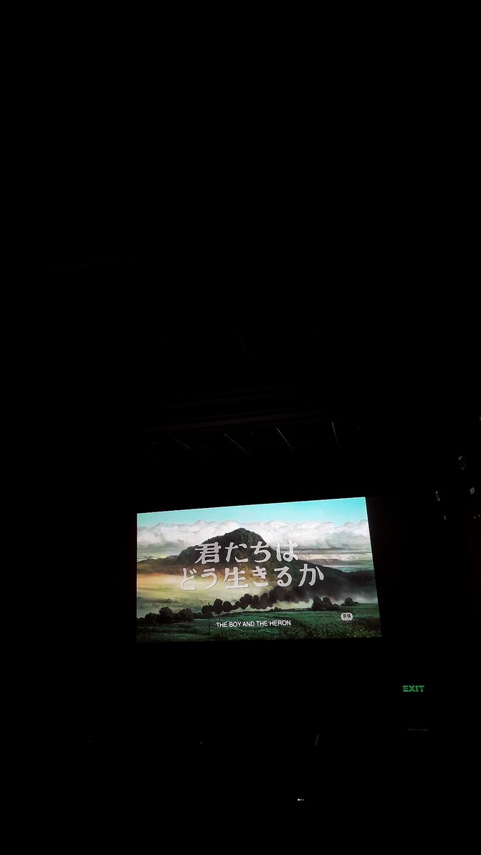 chimidoley's tweet photo. My first Studio Ghibli movie on the big screen✨️ https://t.co/b0xCUnB1Rh