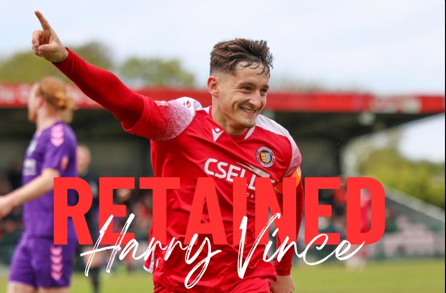 StamfordAFC1896's tweet photo. 𝑽𝑰𝑵𝑵𝑶, 𝑽𝑰𝑵𝑵𝑶, 𝑽𝑰𝑵𝑵𝑶 🎶 

We are delighted to announce that loyal midfielder @harryvince has agreed to stay as a red for the new season 💪🏼

𝗛𝗘’𝗦 𝗛𝗘𝗥𝗘 𝗧𝗢 𝗦𝗧𝗔𝗬!

Welcome Back 🤝 Vinno https://t.co/L4Uvm8tCRH