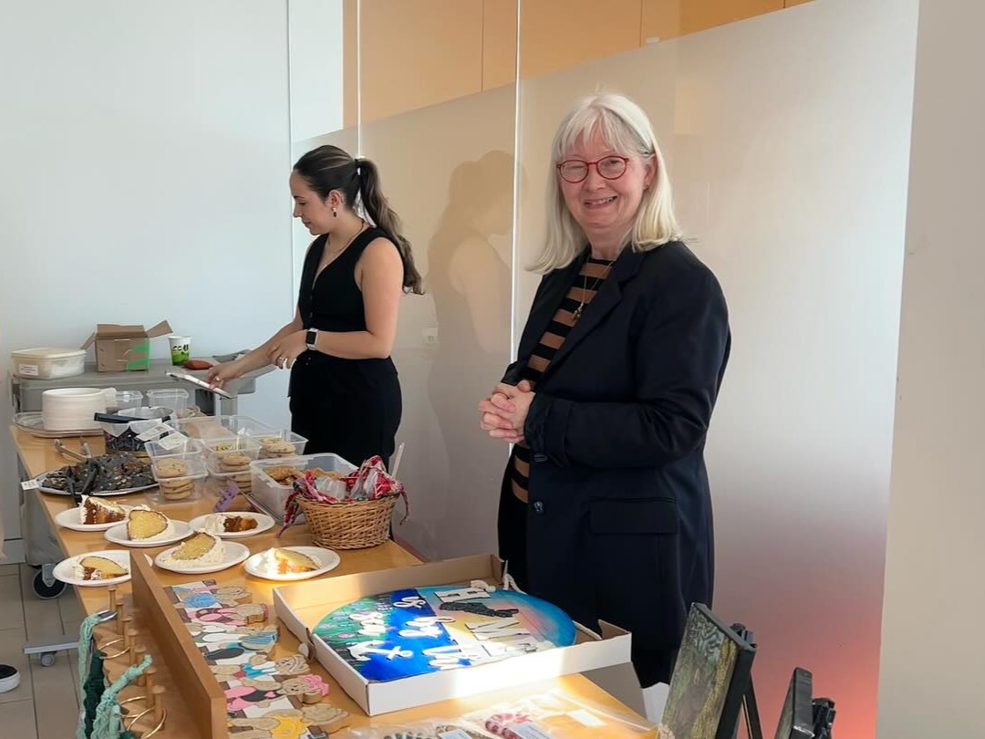 Our #BlueNoseCharityChallengers are looking forward to running at the #BlueNoseMarathon in support of the exceptional youth at the @MacPheeCentre. Thanks all MC supporters who came out for our Bake Sale & Art Market! There's still time to give if you can: bit.ly/3wlUFMV